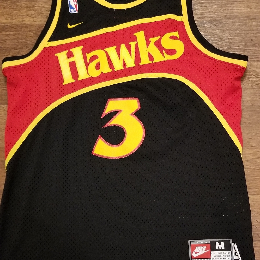 Nike NBA Atlanta Hawks Jersey Mens M Abdur Rahim